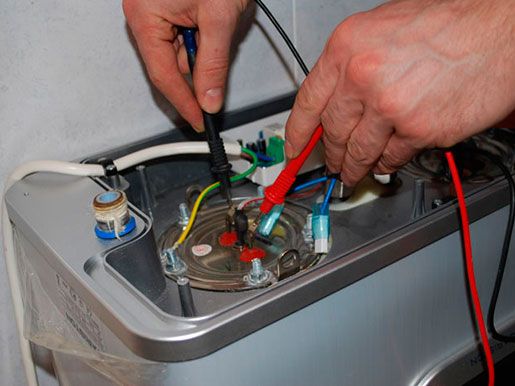 ремонт электроники электрического водонагревателя